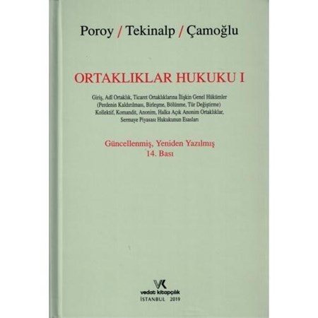 Ortaklıklar Hukuku – I