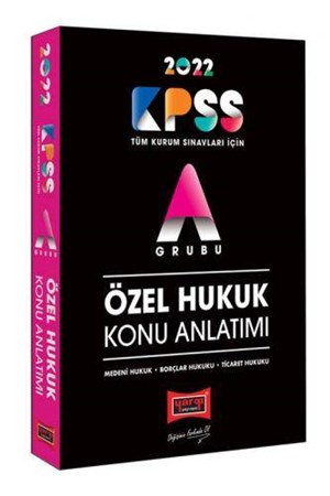 KPSS A Grubu Özel Hukuk Konu Anlatımı