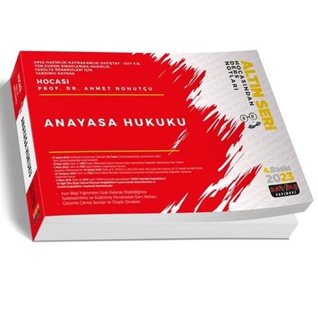 Anayasa Hukuku Hocasından Ders Notları 2023