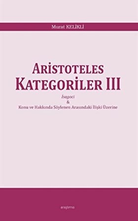 Aristoteles Kategoriler 3