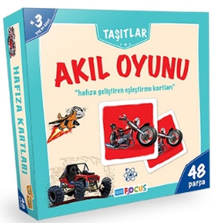 Blue Focus Taşıtlar - Akıl Oyunu 48 Parça