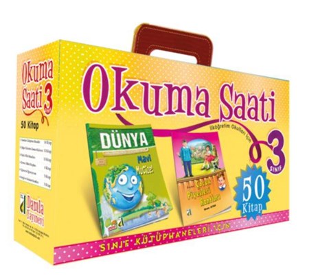 Okuma Saati Seti 3. Sınıf 50 Kitap