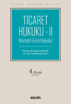 Ticaret Hukuku – II (THD)