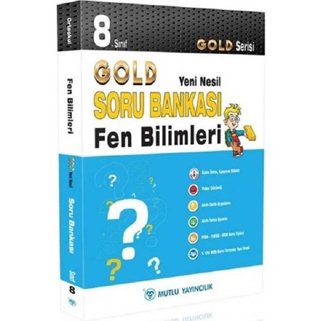 8. Sınıf Yeni Nesil Fen Bilimleri Soru Bankası Mutlu Yayıncılık