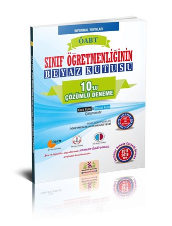 İnformal Öabt Sınıf Öğretmenliğinin Beyaz Kutusu 10'lu Çözümlü Deneme