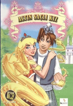 Altın Saçlı Kız Küçük Deniz Kızı