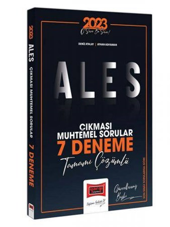 ALES Çıkması Muhtemel Sorular Tamamı Çözümlü 7 Deneme