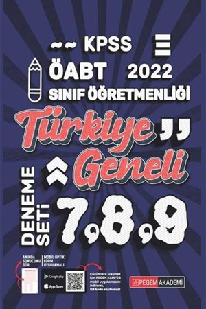 ÖABT Sınıf Öğretmenliği Türkiye Geneli 3 Deneme (7-8-9)