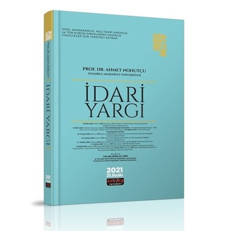 İdari Yargı Konu Anlatımı Altın Seri