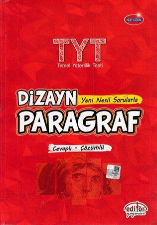 Editör Tyt Dizayn Yeni Nesil Sorularla Paragraf Soru Bankası Cevaplı Çözümlü Yeni