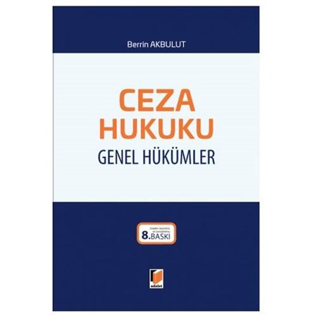 Ceza Hukuku Genel Hükümler