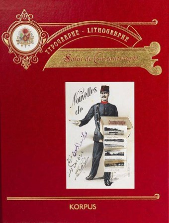 Salut De Constantinople Özel Baskı Kartpostallar Ciltli