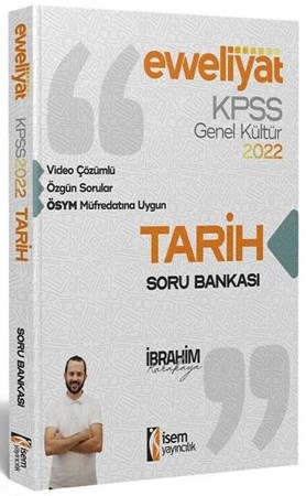2022 KPSS Tarih Evveliyat Soru Bankası Video Çözümlü