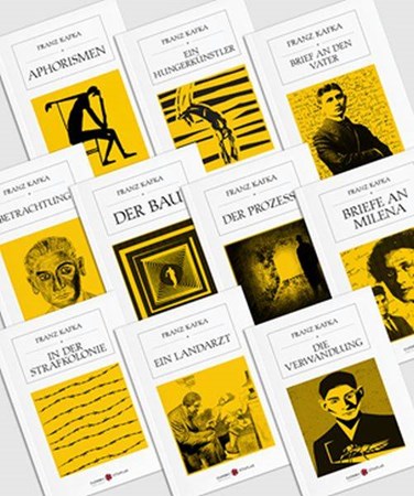Franz Kafka Almanca Seti 10 Kitap