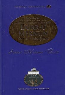 Dürr U Meknun Kasidesi'nin Şerhi