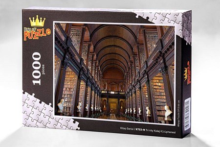 Kitap Serisi Trinity Kolej Kütüphanesi 1000 Parça Puzzle Kt03 M