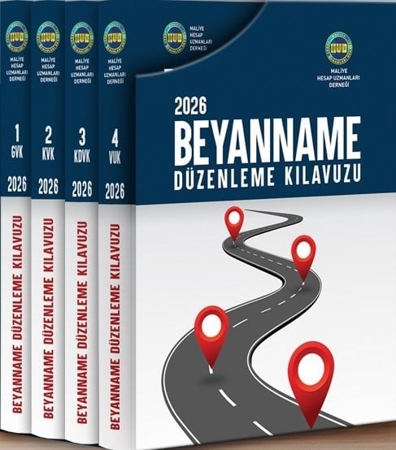 Beyanname Düzenleme Kılavuzu 2026 (4 Cilt Takım)