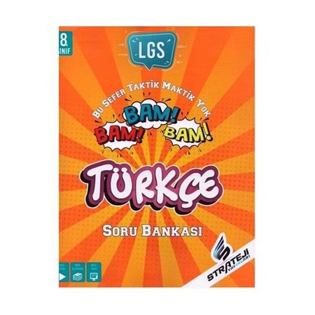 8.Sınıf LGS Bam Bam Türkçe Soru Bankası Strateji Yayınları