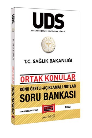 UDS Unvan Değişikliği Sınavlarına Yönelik Konu Özetli Açıklamalı Soru Bankası