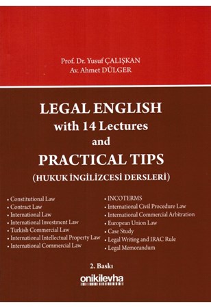 Legal English with 14 Lectures and Practical Tips (Hukuk İngilizcesi Dersleri)