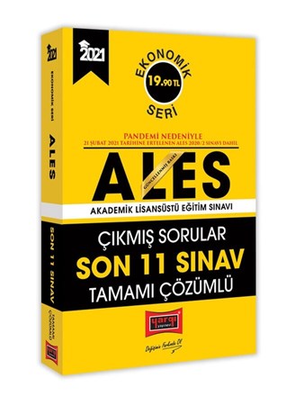 2021 Ales Son 11 Sınav Tamamı Çözümlü Çıkmış Sorular Ekonomik Seri