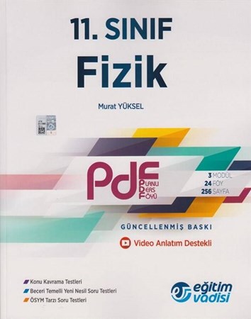 11. Sınıf Fizik Güncel PDF Planlı Ders Föyü