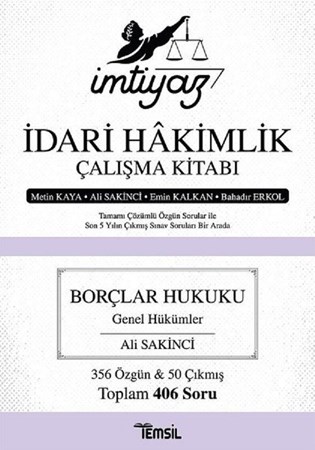 İdari Hakimlik Çalışma Kitabı / İmtiyaz