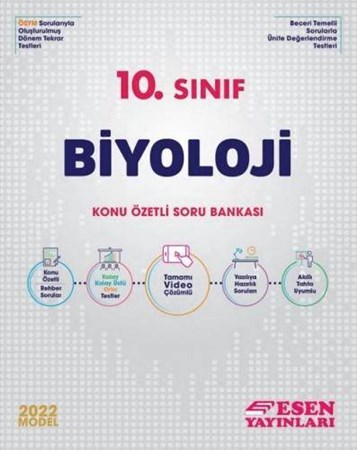 10. Sınıf Biyoloji Konu Özetli Soru Bankası