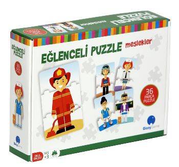 Eğlenceli Puzzle Meslekler Büyük Boy 36 Parça