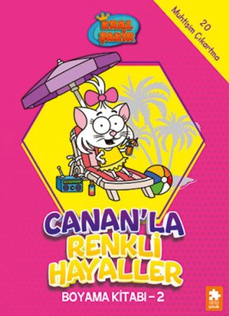 Kral Şakir Canan’la Renkli Hayaller Boyama Kitabı- 2