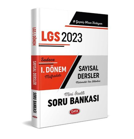 Data 2023 Lgs I. Dönem Sayısal Dersler Soru Bankası