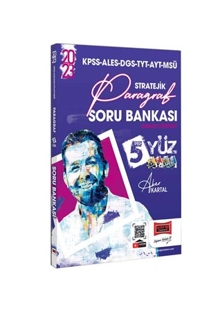 KPSS ALES DGS TYT AYT MSÜ 5Yüz Tamamı Çözümlü Stratejik Paragraf Soru Bankası