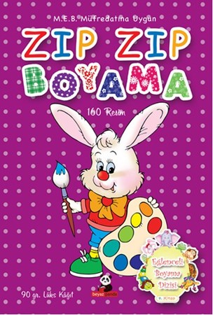 Eğlenceli Boyama Dizisi 4 Zıp Zıp Boyama