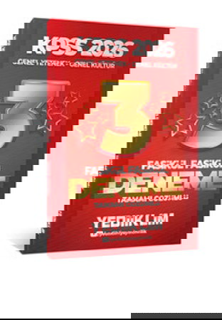 KPSS 2026 GENEL YETENEK GENEL KÜLTÜR FASİKÜL FASİKÜL 3 DENEME 