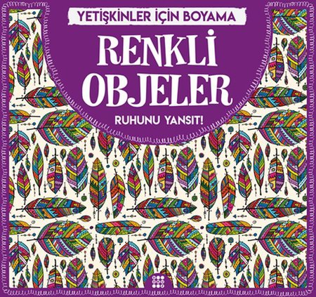 Renkli Objeler - Yetişkinler İçin Boyama