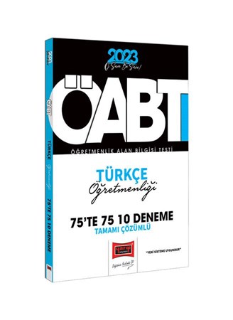 ÖABT Türkçe Öğretmenliği Tamamı Çözümlü 10 Deneme 2023