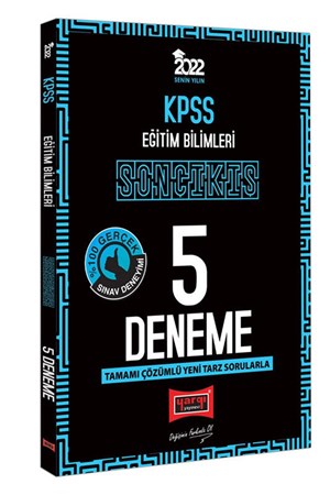 2022 KPSS Eğitim Bilimleri Son Çıkış Tamamı Çözümlü 5 Deneme