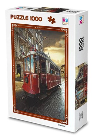 Puzzle 1000 Parça Beyoğlu Tramay İstanbul 107 11286