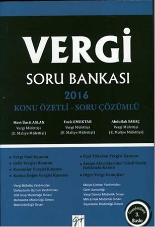2016 Vergi Soru Bankası