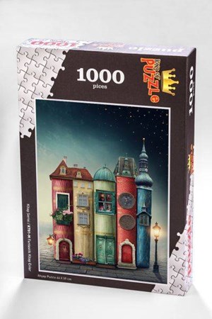 Kitap Serisi Fantastik Kitap Evler 100 Parça Puzzle Kt01 M