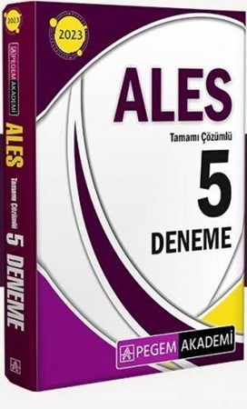 2023 ALES Tamamı Çözümlü 5 Deneme