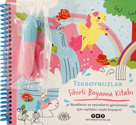 Sihirli Boyama Kitabı - Tekboynuzlar