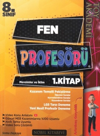 8. Sınıf Fen Profesörü 1.kitap Mevsimler Ve İklim  Lgs