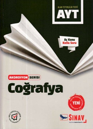 Sınav Ayt Coğrafya Akordiyon Serisi Yeni