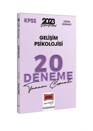 KPSS Eğitim Bilimleri Gelişim Psikolojisi Tamamı Çözümlü 20 Deneme