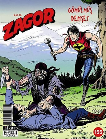 Zagor Sayı 155 Gömülmüş Dehşet