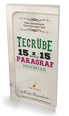 Pelikan Tecrübe 15X15 Çözümlü Paragraf Denemeleri