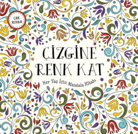 Çizgine Renk Kat - Her Yaş İçin Mandala
