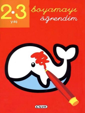 Boyamayı Öğrendim Kırmızı