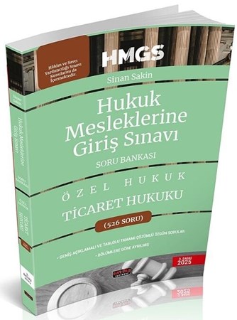 2025 HMGS Ticaret Hukuku Soru Bankası